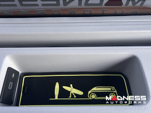 Volkswagen ID. Buzz Interior Upgade Kit - Non Slip Rubber Liner Kit - Yellow